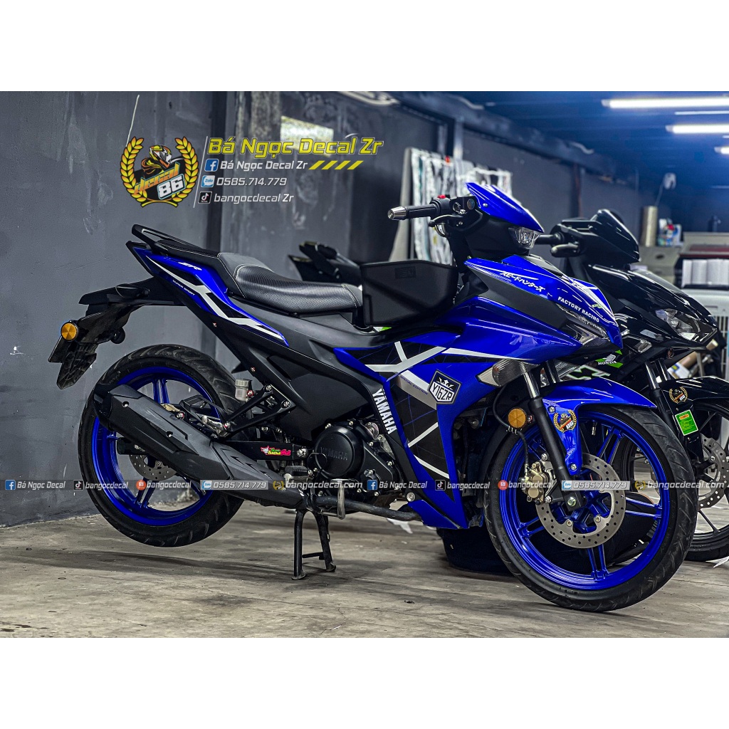 Y16ZR สติ๊กเกอร์ REMOVABLE สําหรับ EXCITER 155 BLUE GP