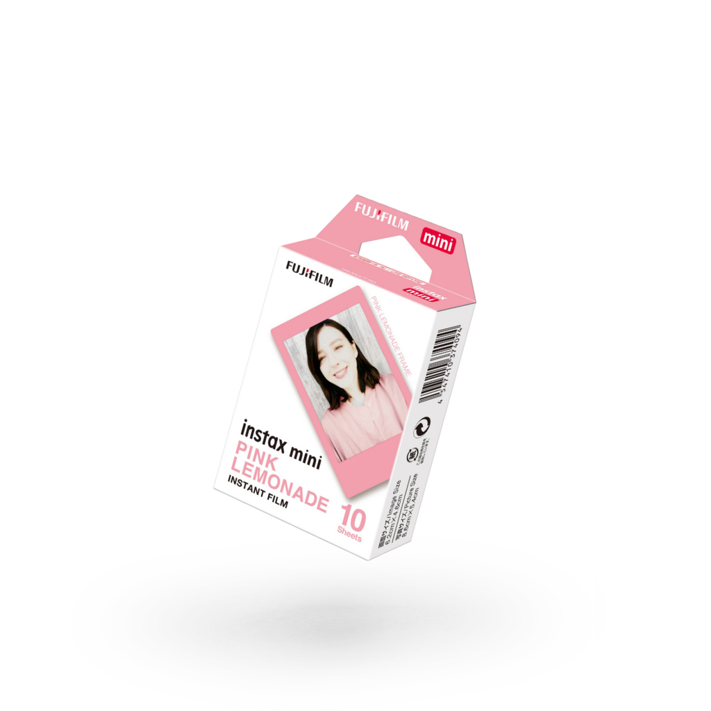 Fujifilm Instax Mini Single Pink Lemonade Frame Film Box - 10 แผ่น