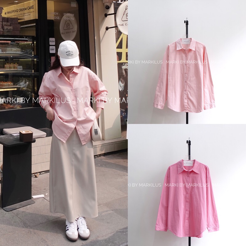 MARDI/ OVERSIZED BASIC SHIRT A476