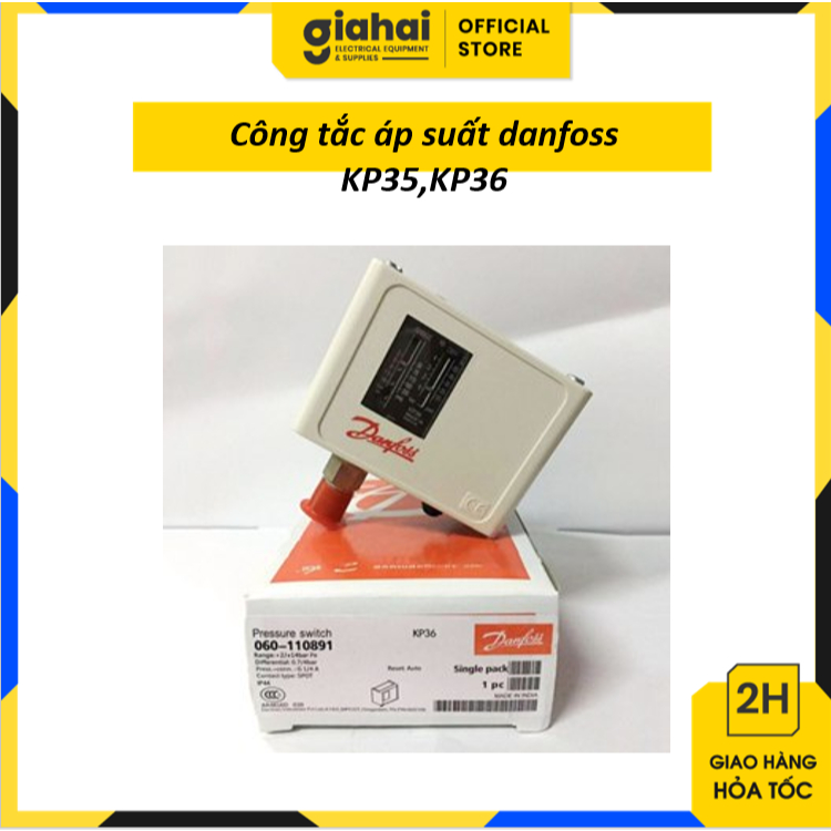 สวิตช์แรงดัน Danfoss KP35,KP36 TBD115
