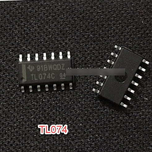 TL074CDR IC 10pcs TL074C ใหม่ TL074 0714 SOP-14 ส่วนประกอบ pxa10
