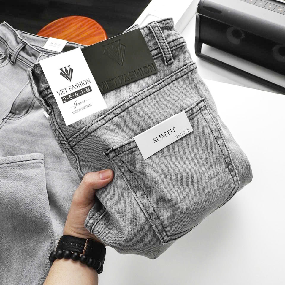 [ARRIVED] EXTREMELY GOOD BRIGHT GREY กางเกงยีนส์ผู้ชาย VF123