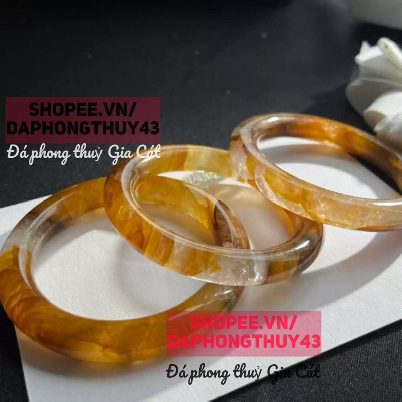 แหวนตะเกียบผีทอง Super vip ขนาด 51-58mm พร้อมกล่อง Gia Cat