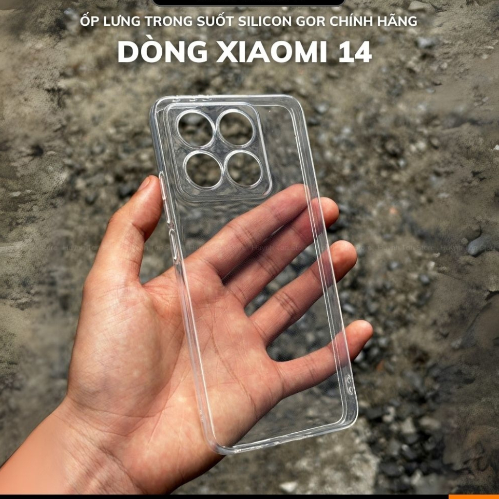 เคส Xiaomi Mi 14T / Mi 14T Pro / MI 14 Ultra / Mi 14 pro / Mi 14 GOR แบบใสดั้งเดิมปกป้องกล้อง