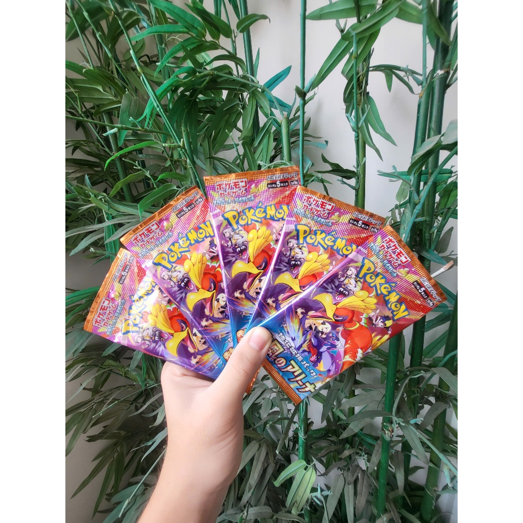 [ShinyR Shop] การ์ดเกมโปเกมอน Scarlet & Violet Expansion Heat Wave Arena Pack - SV9A