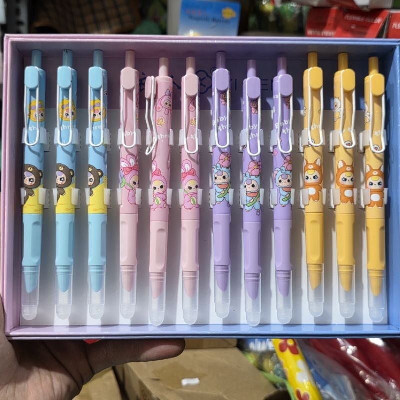 ปากกาหมึกซึมลบได้ 12 ชิ้น ที่รัก สาม 5089