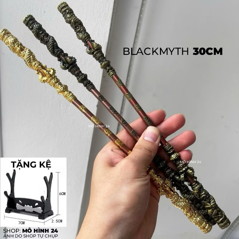 (SPECIAL METAL) Wukong Ruyi Stick Model Journey to the West Sun Wukong เกม 30cm