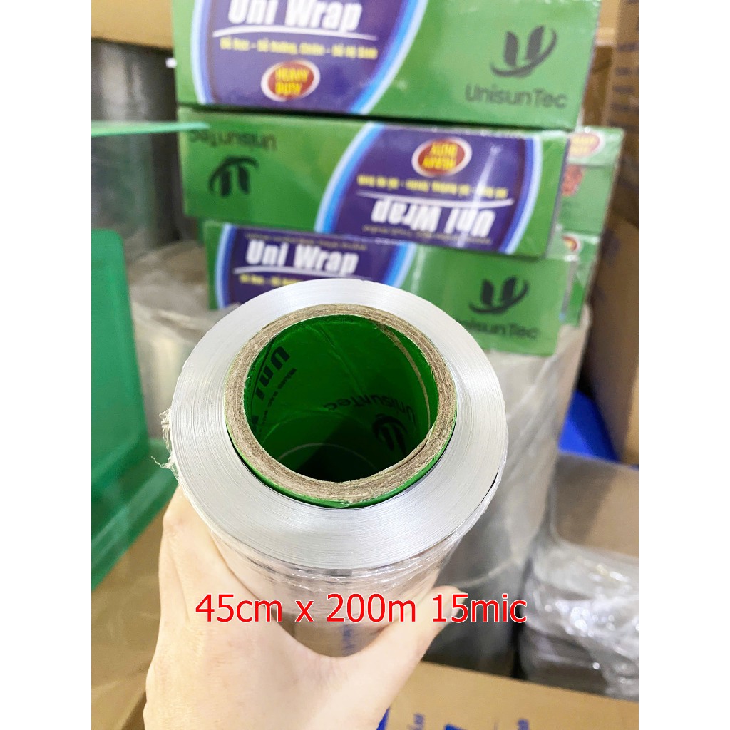 ม้วนฟอยล์อบ 45cmx200m ฟอยล์หนา 15mic