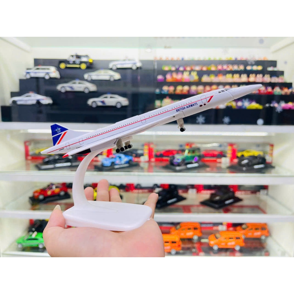 Concorde Singarpore รุ่นเจ็ทมีล้อ ขนาด 20cm MB20134