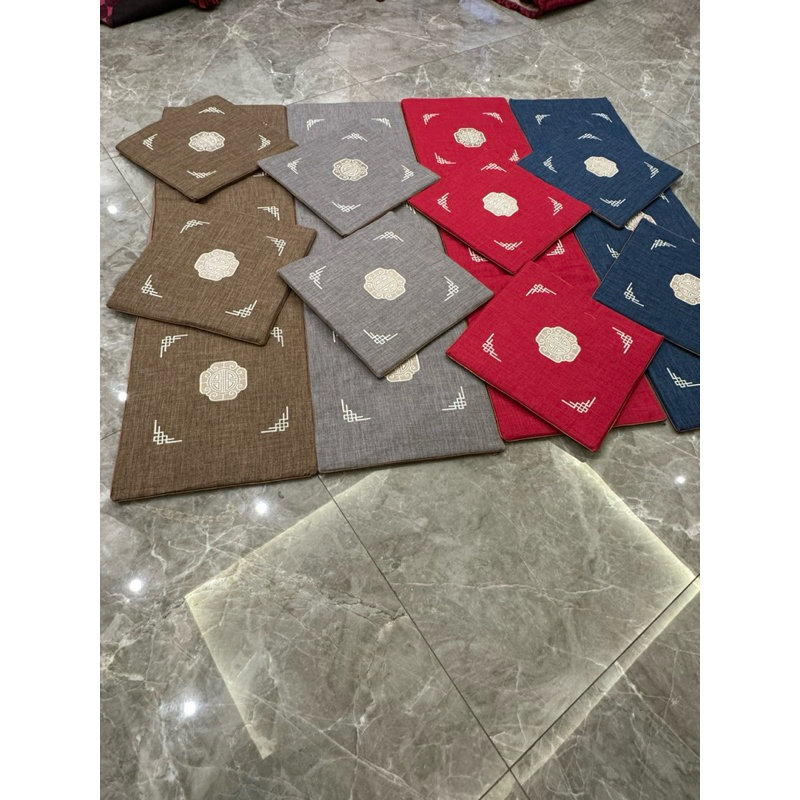 เบาะโซฟา ผ้าคลุมเก้าอี้ไม้ 4D ผ้าสวย หลายขนาด ประเภท 1 SMT-OO-101