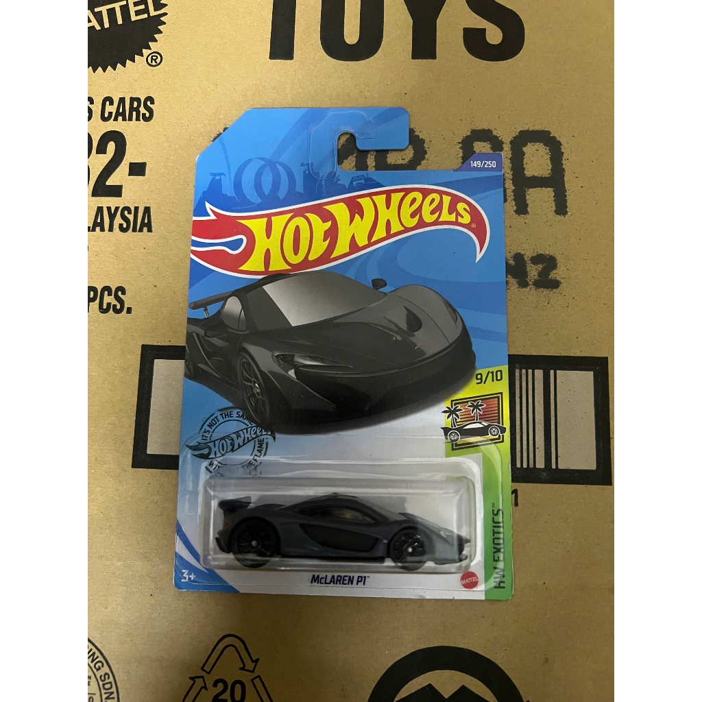 LeHuong Diecast - Hot Wheels McLaren P1 (สีดํา)