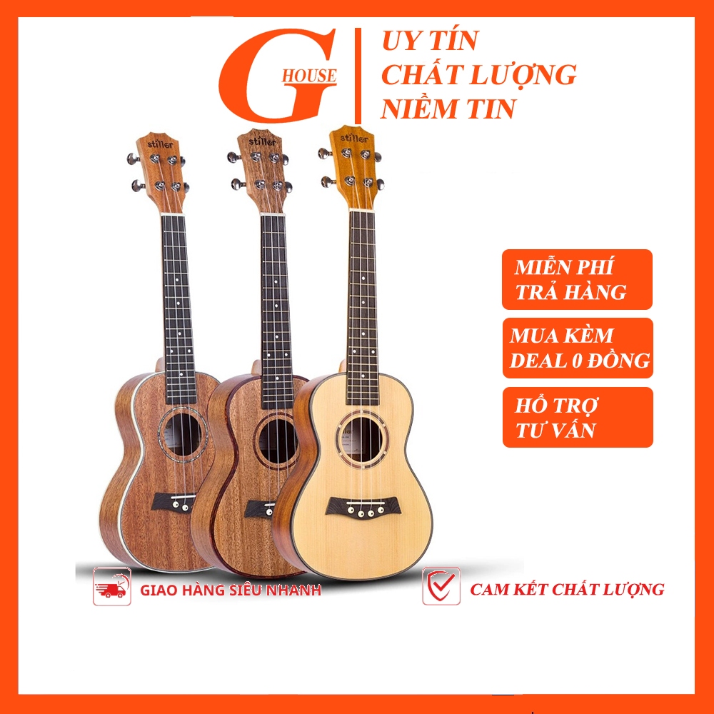 Ukelele Concert I Ukulele Concert Wooden I 23 INCH CONCERT Ukulele สินค้าคุณภาพของแท้