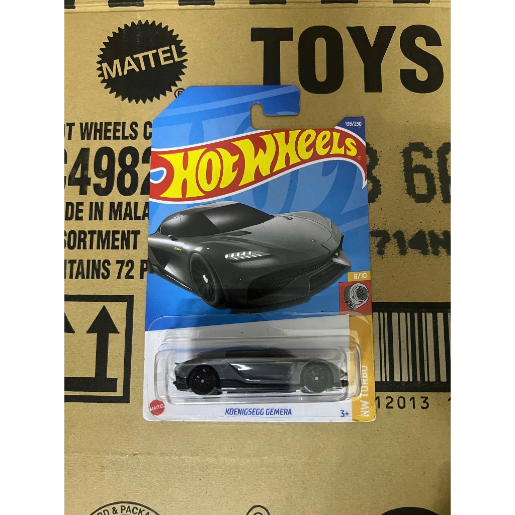 LeHuong Diecast - Hot Wheels KoenigSegg Gemera (สีเทา)