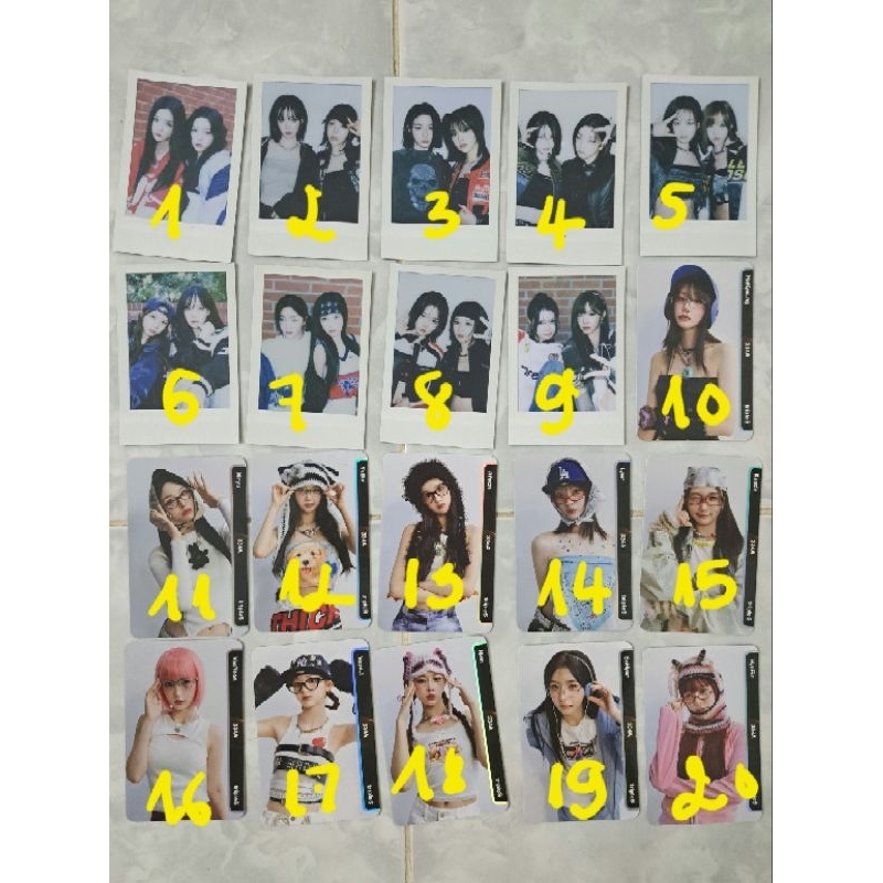 OBJEKT TRIPLES GROUP SCAN เท่านั้น PHYSICAL HYERIN LYNN KOTONE SOHYUN NIEN XINYU MAYNTE YOYEON VISIO