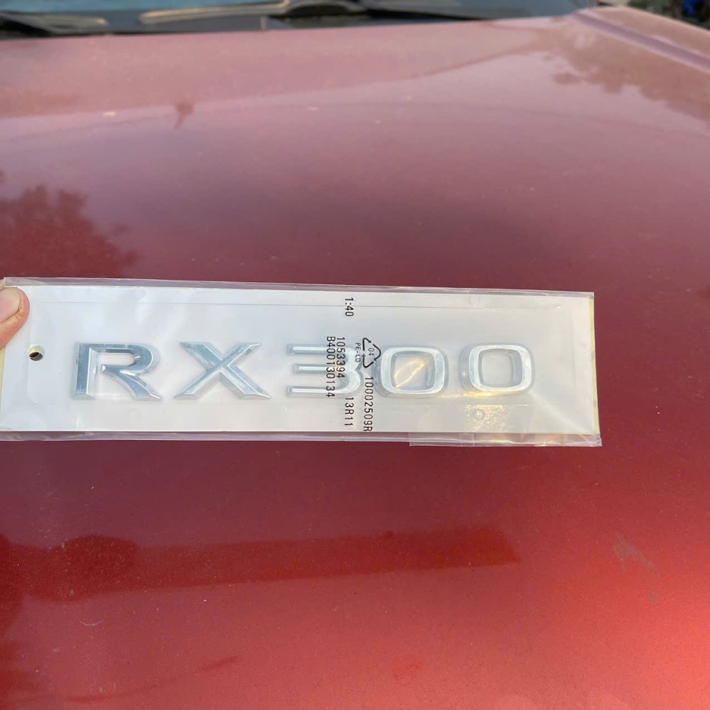 LEXUS โลโก้นูน RX300, RX350, LX570, LX470 LEXUS body sticker Price item