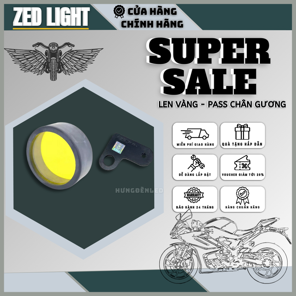 ฝาครอบเลนส์สีเหลือง, ฐานกระจก Pass L4x, L6x, L9X, Kz...