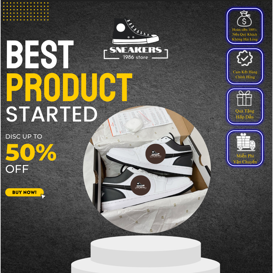 Sneaker _JD1 White with Black Heels, JD.1 Mens and Womens Sports Shoes White with Black Streaks Basi