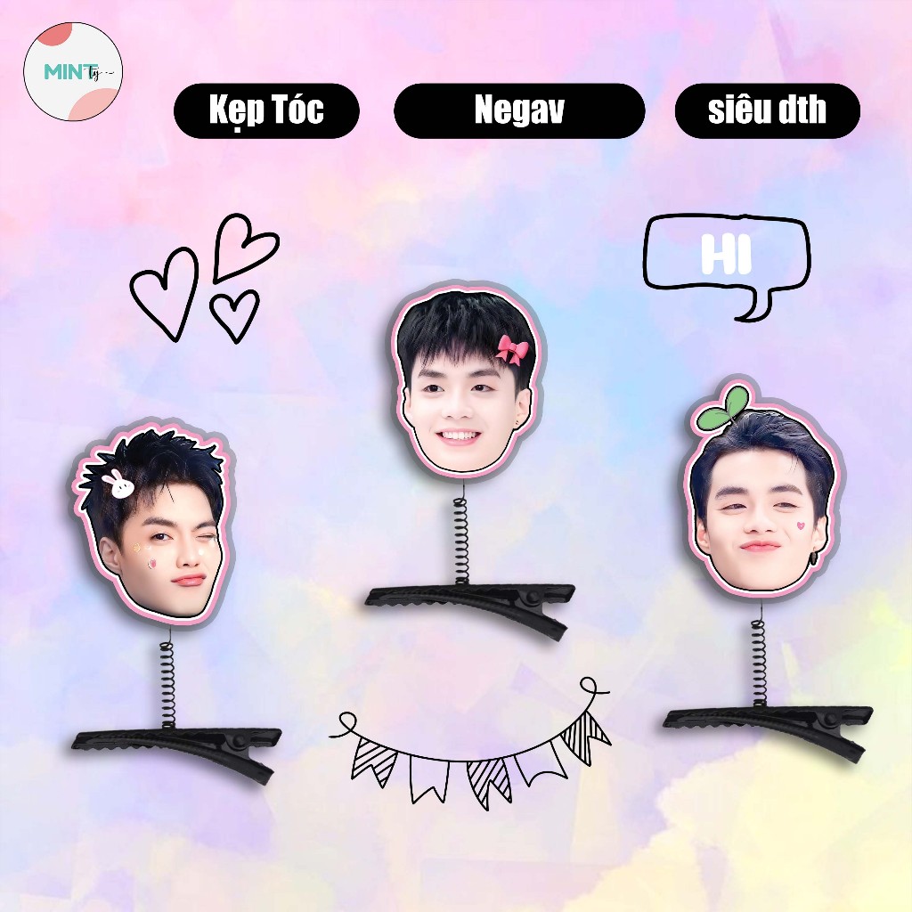 กิ๊บติดผม IDOL ATSU - Negav IDOL - Ne goip
