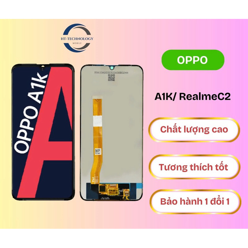 หน้าจอ LCD ทดแทนสําหรับ Oppo A1K-RealmeC2