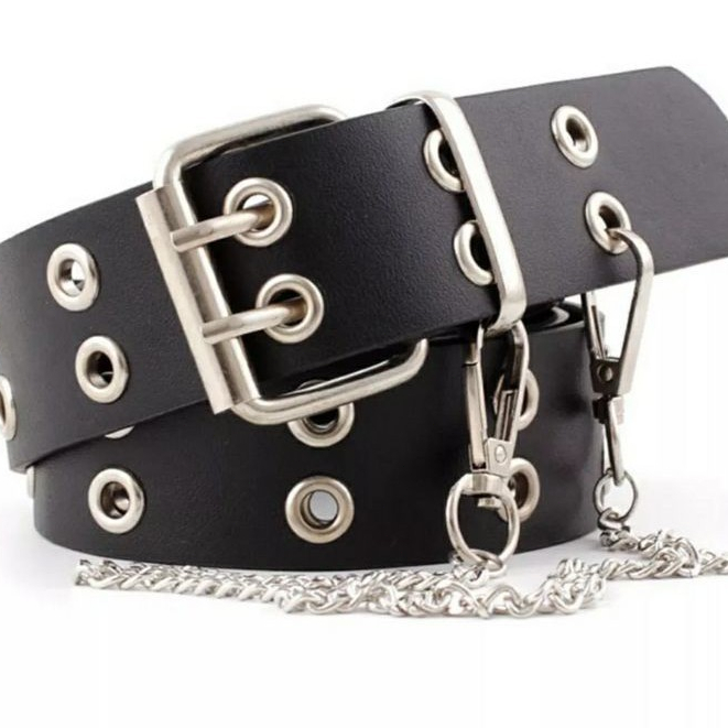 KING001โซ่เข็มขัดแหวนผู้หญิง FREE IN THETAIL/BELT TRENDY KOREAN