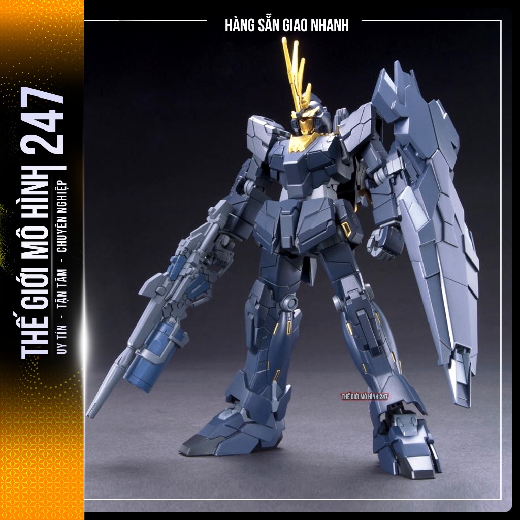 โมเดล HG Unicorn Banshee Norn 153 (โหมดยูนิคอร์น) 1/144