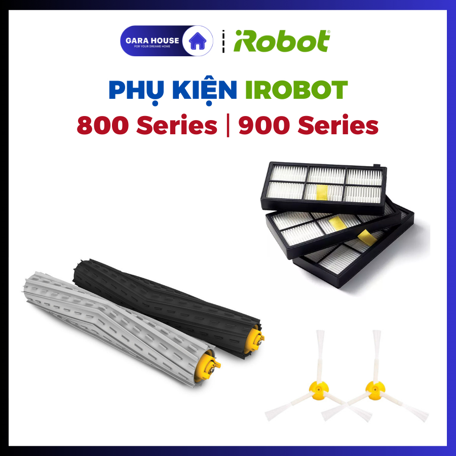 เครื่องดูดฝุ่นหุ่นยนต์อุปกรณ์เสริม iRobot Roomba 800 900 series 860 870 880 885 886 890 960 6961