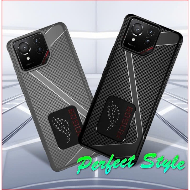 Asus Rog Phone 9 2 / Rog phone 3 / Rog phone 5 เคสยืดหยุ่นกันกระแทกคุณภาพสูง (สีดํา)