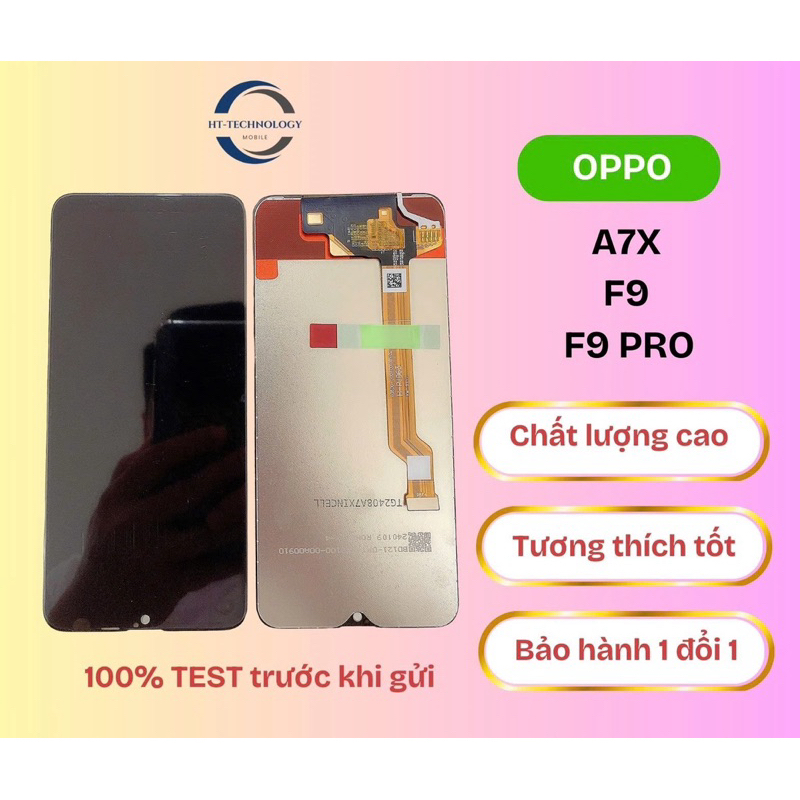 หน้าจอเปลี่ยนของแท้สําหรับ Oppo A7X/F9/F9 Pro