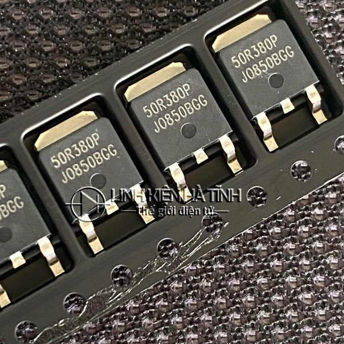 กระเป๋า 3 ใบ CHANNEL mosfets N 50R380P 50R380 TO-252 11A 550V วาง