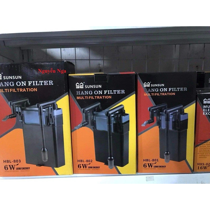 กรองแขวน HBL-801 / HBL-802 / HBL-803 สําหรับตู้ปลา