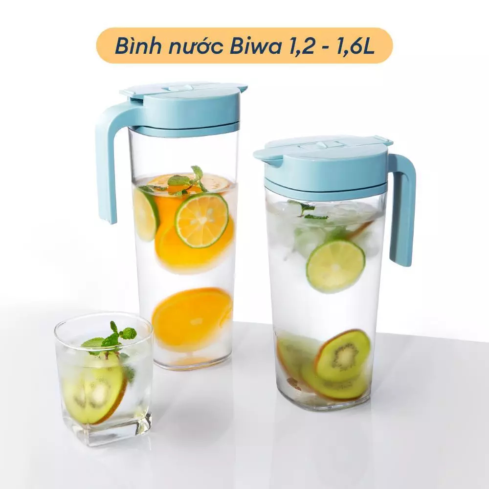ขวดน้ําพรีเมี่ยม Biwa 1.2L และ 1.6L - ยี่ห้อ Inochi