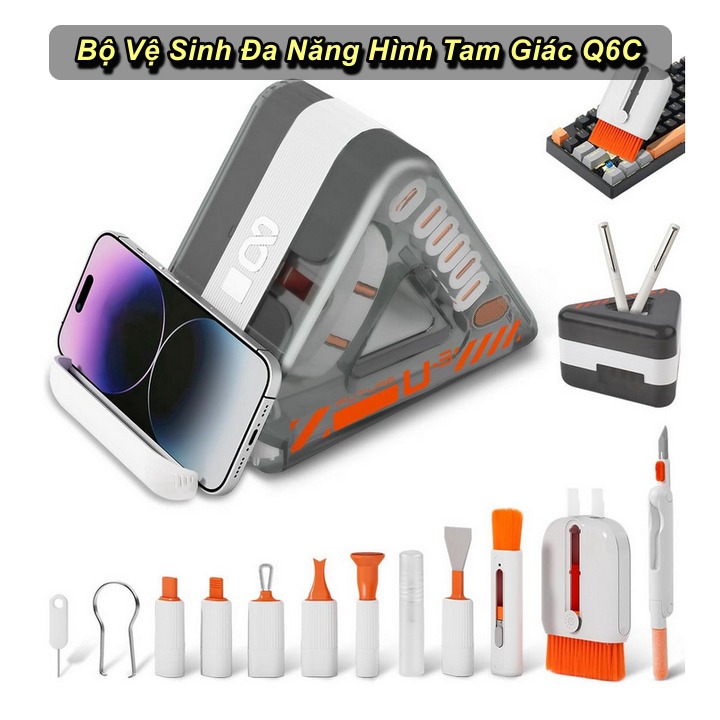 Q6C Generic Technology Mini Pro3 ชุดทําความสะอาดอเนกประสงค์ระดับพรีเมียม - เฟอร์นิเจอร์ตกแต่งบ้าน