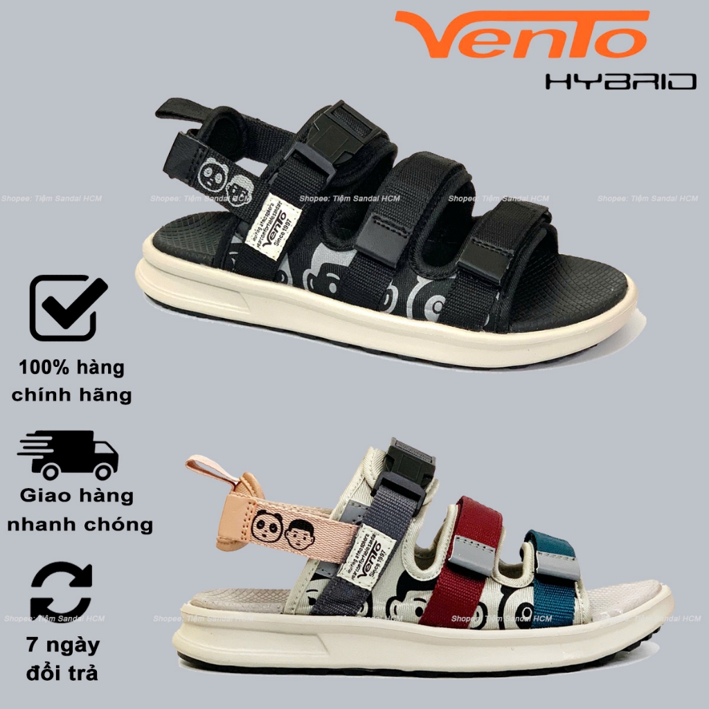 รองเท้าแตะผู้ชายและผู้หญิง Vento ของแท้ NB80 พร้อม motifs street