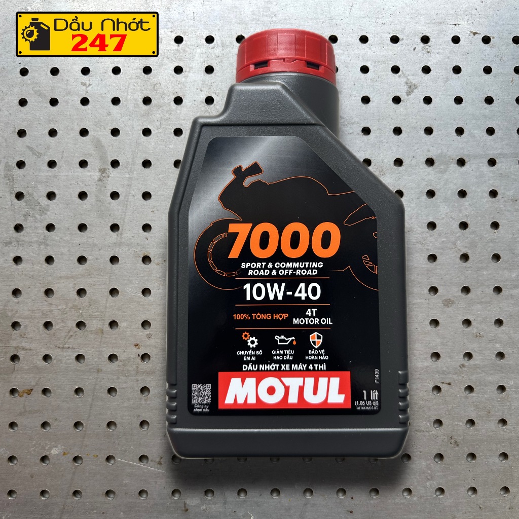 Motul 7000 (Htech) 10w40 1L น้ํามันหล่อลื่น