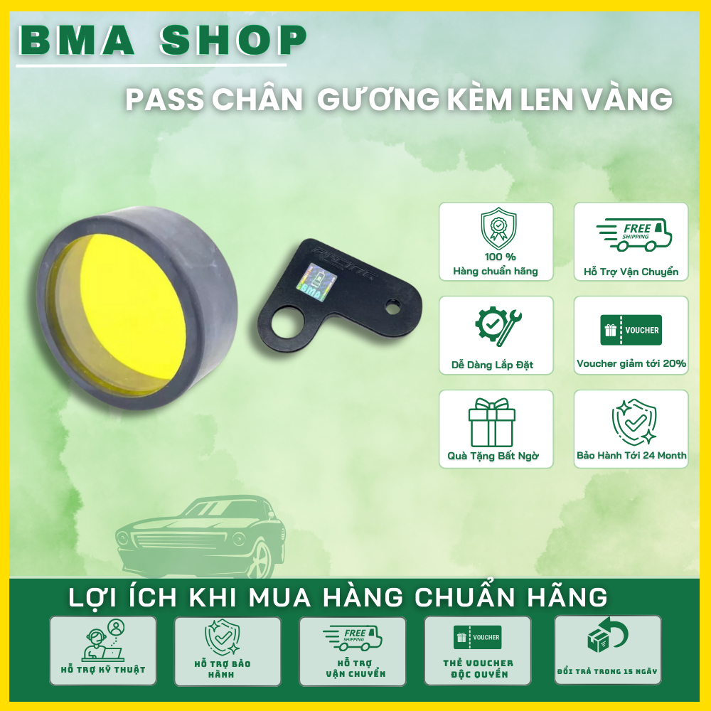 ฝาครอบเลนส์สีเหลือง, ฐานกระจก Pass L4x, L6x, L9X, Kz...