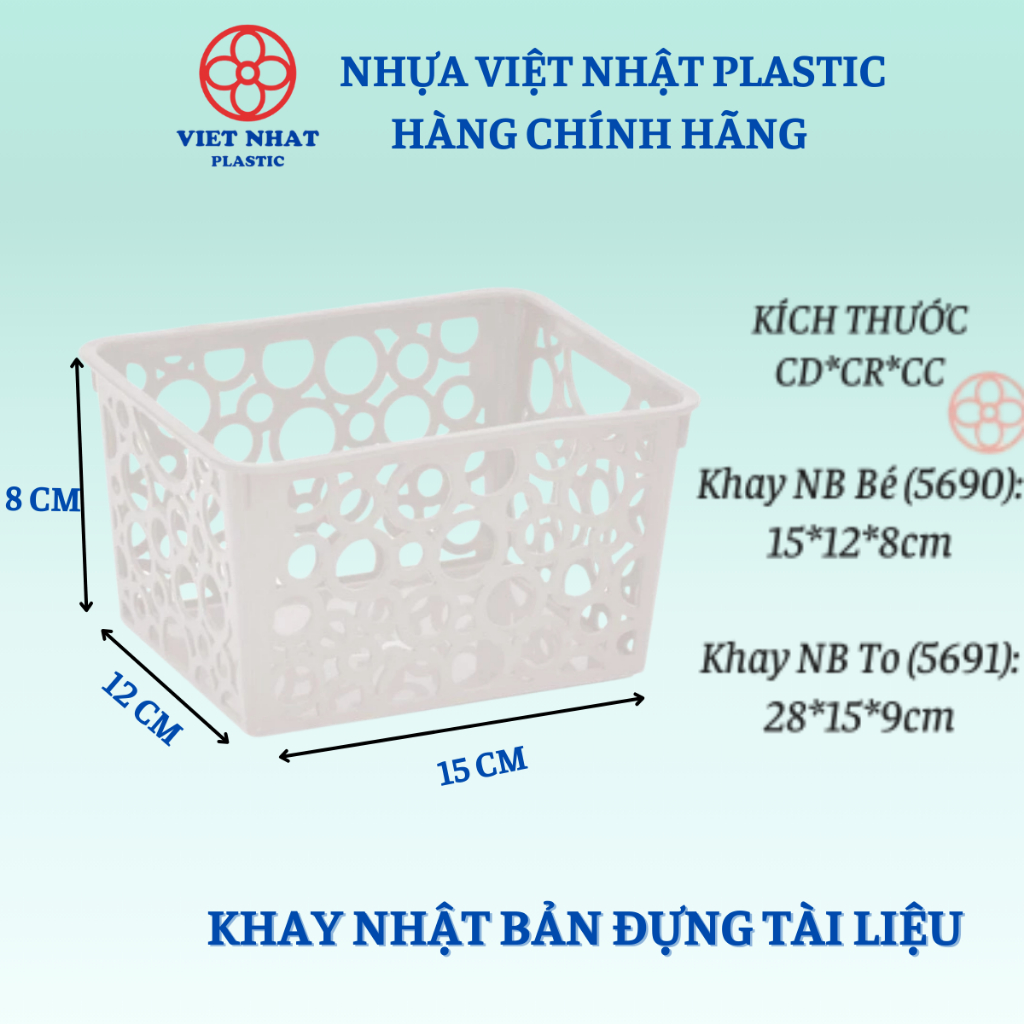 ถาดพลาสติก NB อเนกประสงค์สําหรับอุปกรณ์สํานักงาน - Viet Nhat Plastic Official