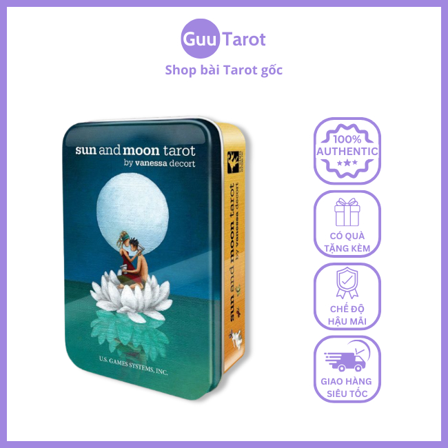 Sun and Moon Tarot Deck ในดีบุก (Guu Tarot Shop)
