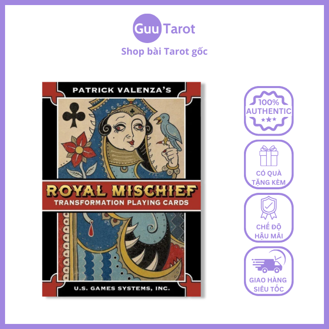 การ์ดการเล่นแปลงร่าง Royal Mischief (ร้านไพ่ทาโรต์ Guu)
