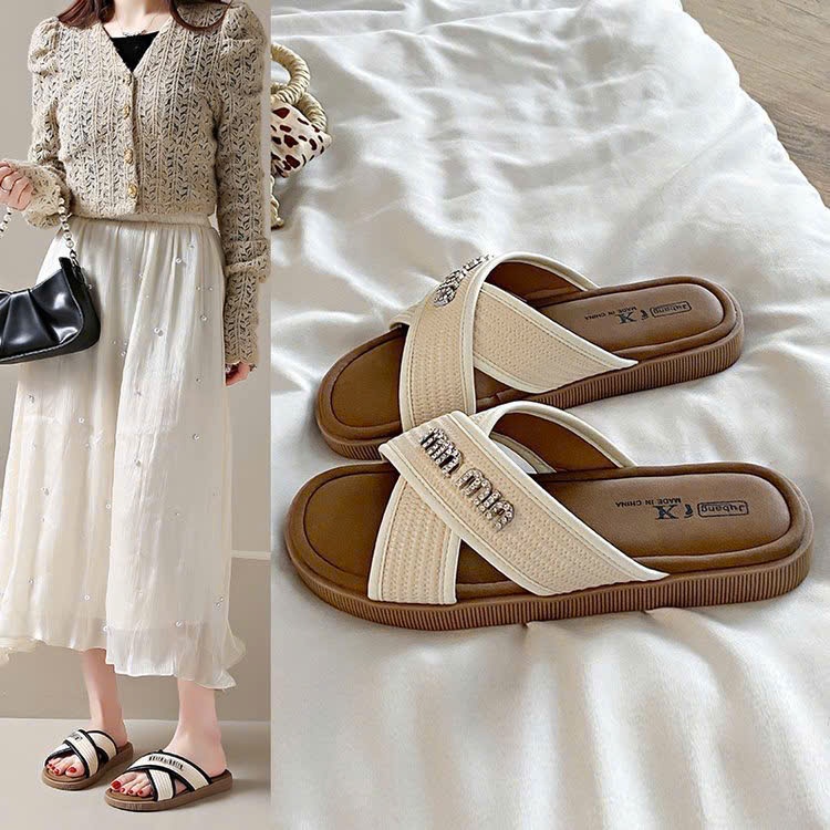 MIMMIN MSP H88-1CHEO รองเท้าแตะแฟชั่นสายไขว้