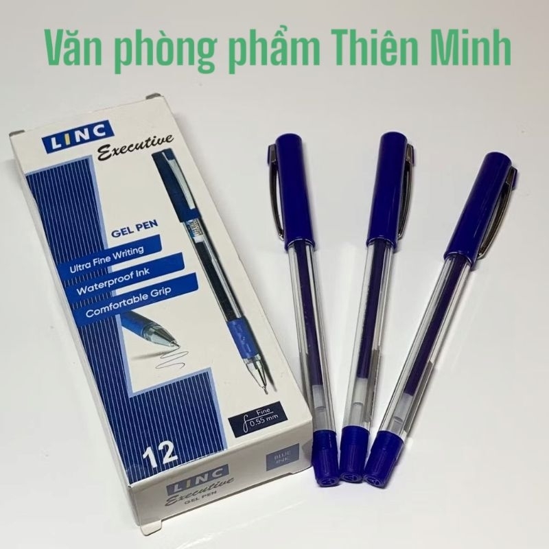 ปากกาลูกลื่น LinC Executive (กล่อง 12 ชิ้น) - ปากกาอินเดียแท้