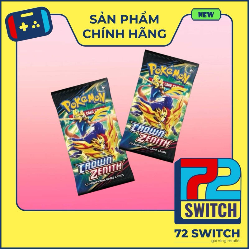 TCG Pokemon crown zenith English card Pack [ของแท้]