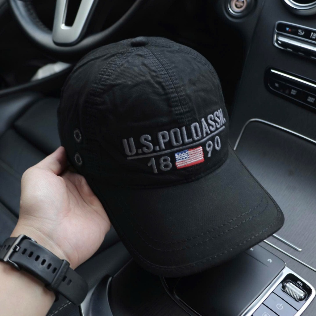 US-Polo Ong Dia หมวกและหมวกเบสบอล ผ้าสีกากี แบบมาตรฐานสุดดี (ภาพจริง)