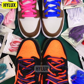 [40 สี] Premium Oval SB DUNK 9mm Shoe Laces Palette 40 สี - …