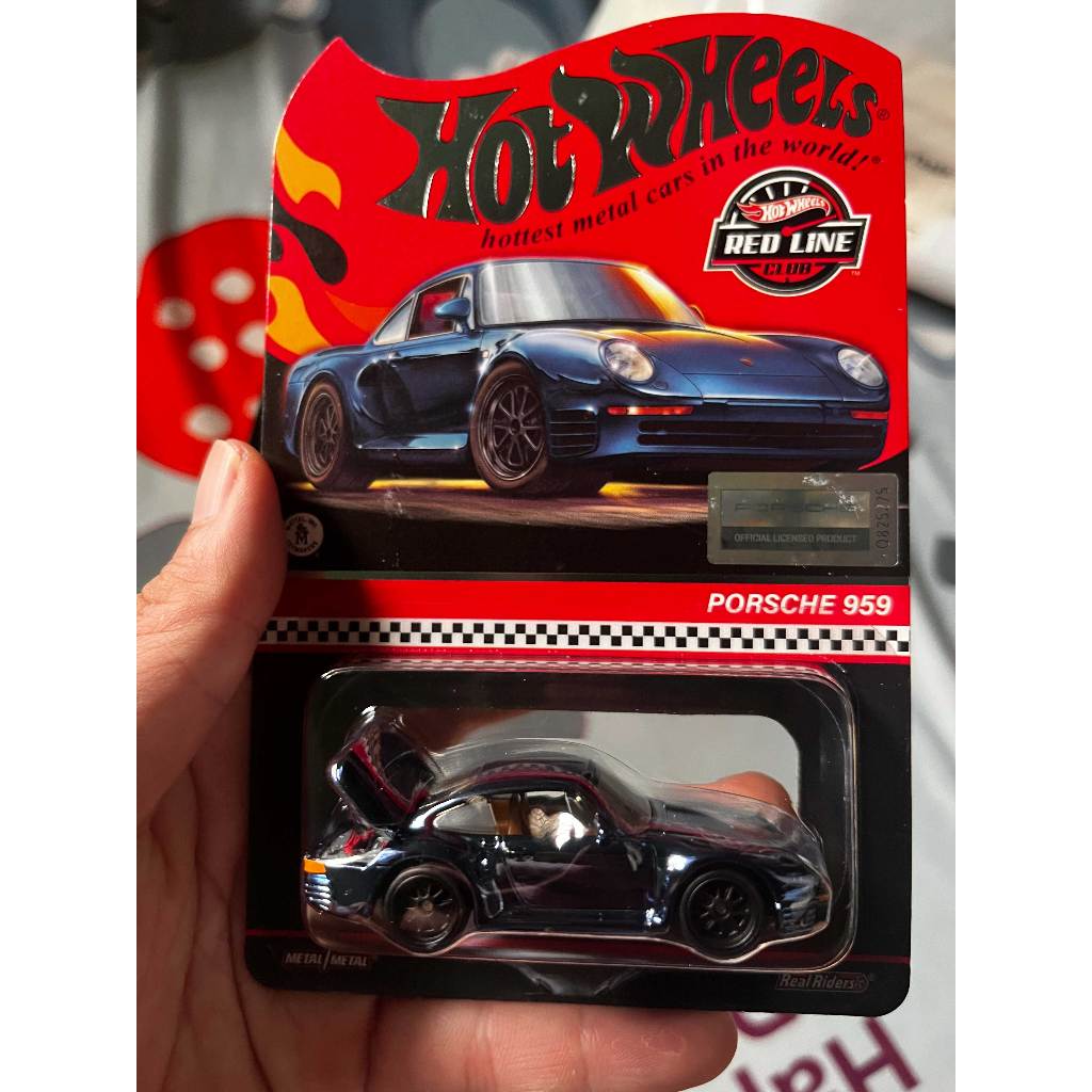 Hot Wheels Porsche 959 [RLC - Red line club]