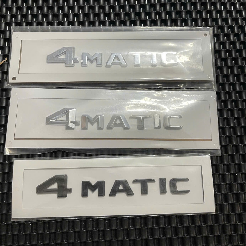 4MATIC โลโก้ยืดสําหรับ Mercedes Benz ABCES ML SL CL GLA CLA Class AMG 4MATIC 4 MATIC