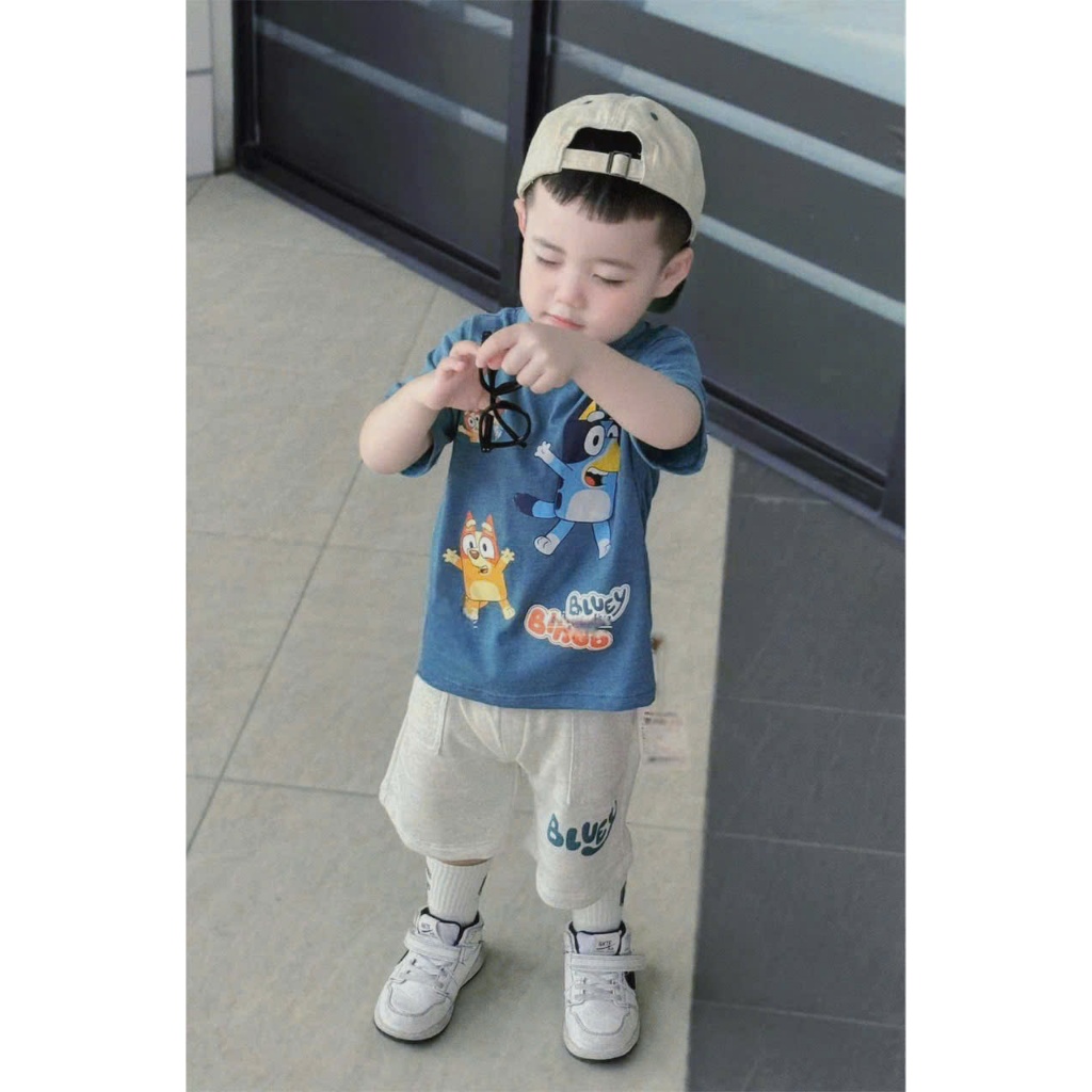 ชุดผ้าฝ้ายเนื้อนุ่มสวยงามสําหรับ BOYS 8-28KG(BIGO)