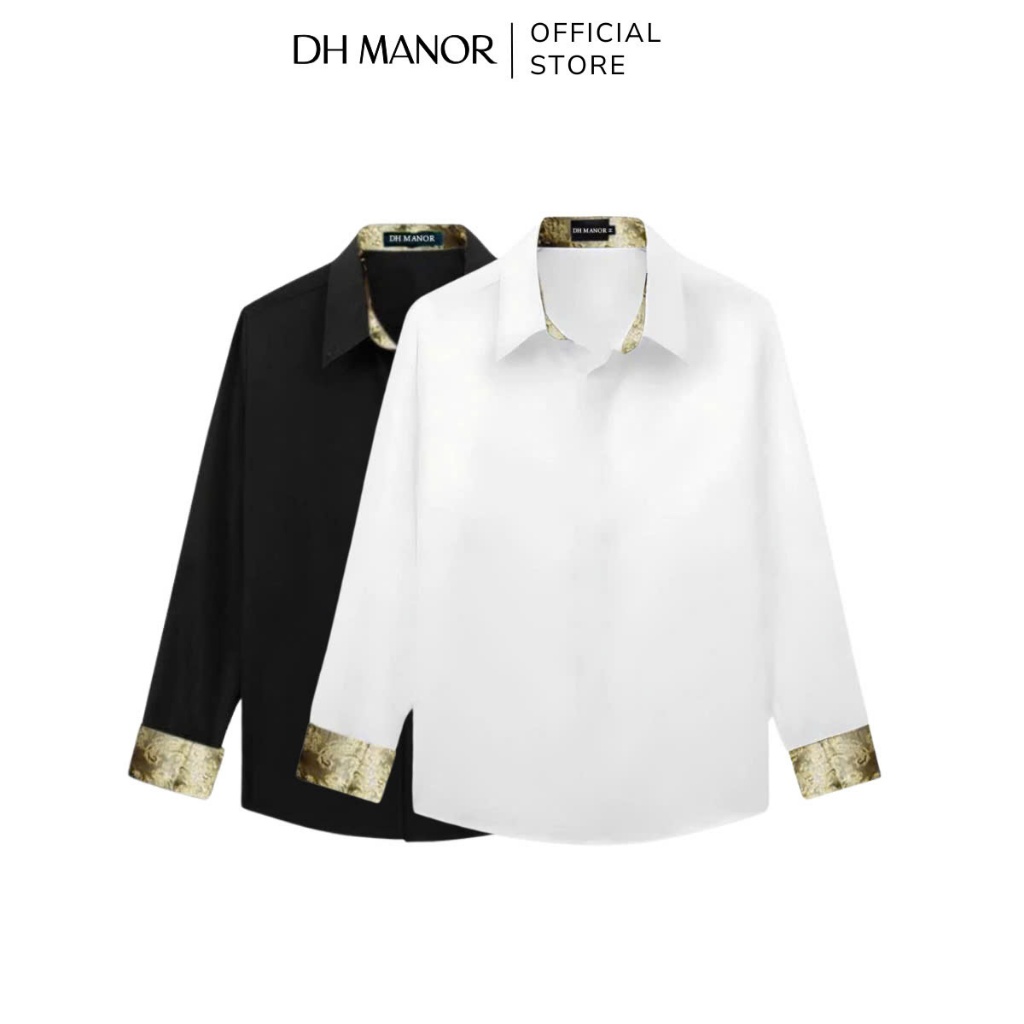 TUTO5 Menswear เสื้อคอปกขนาดใหญ่หรูหราคุณภาพสูงเสื้อคอปกใหญ่ SMP01
