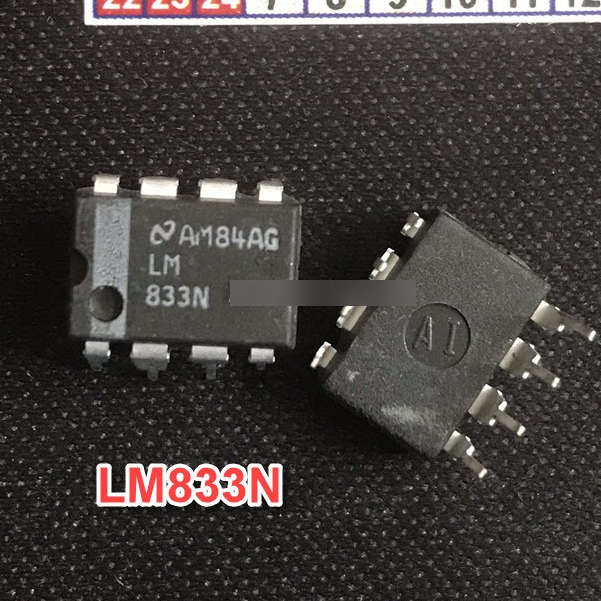 5 ใหม่ LM833N FUNCTION IC LM833 DIP-8