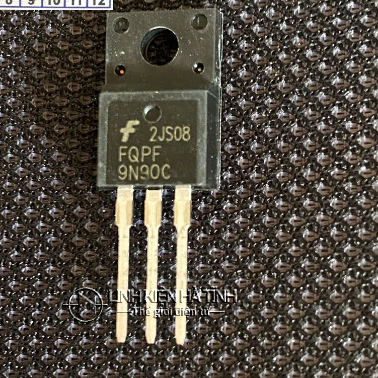 กระเป๋า 5 ใหม่ FQPF9N90C Mosfet 9N90 TO-220 N Channel 9A 900V - AI20