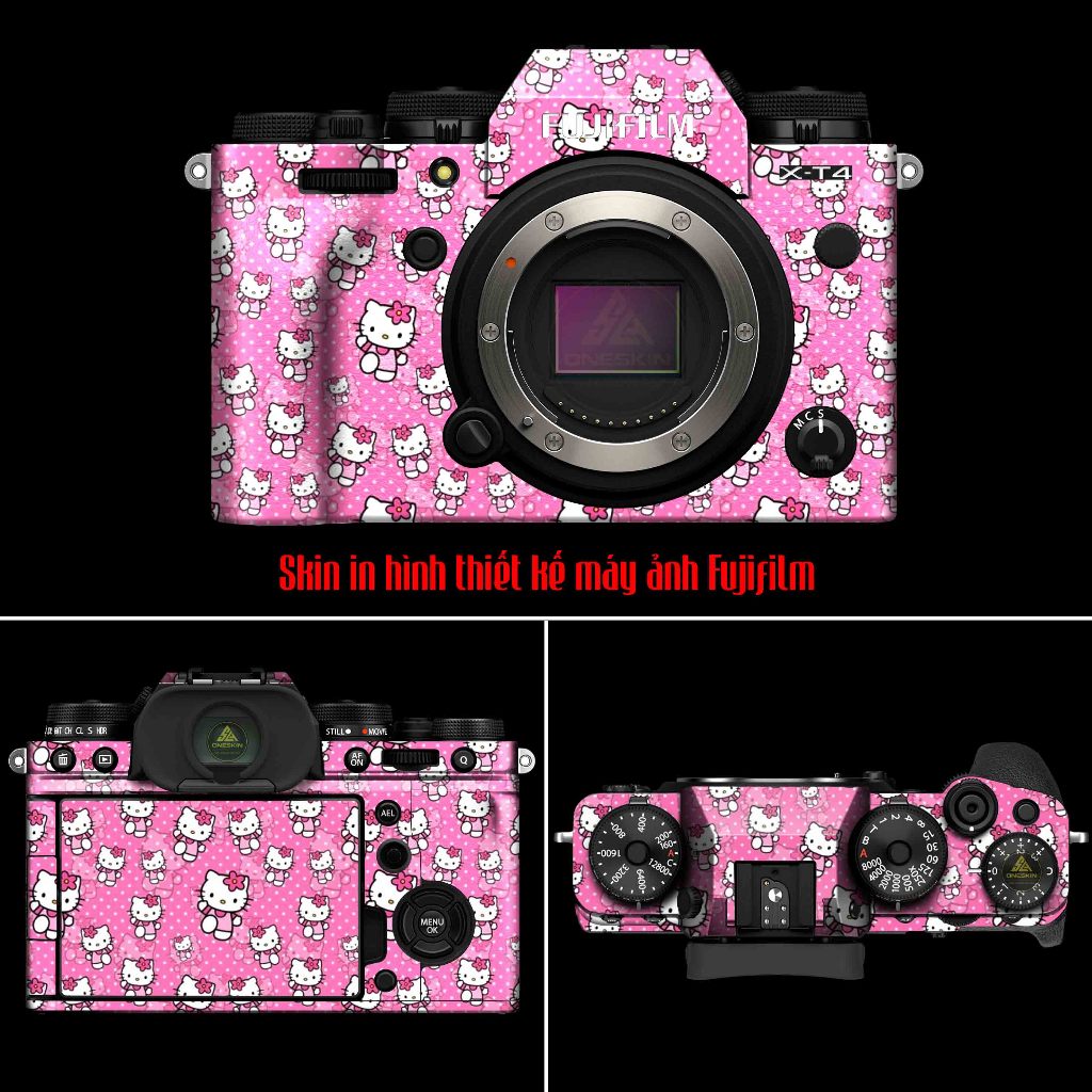 สติ๊กเกอร์ผิว 3M พิมพ์ด้วยการออกแบบ Fujifilm XE1,XE2,XE3,XE4,XE5,XT3,XT4,XT5 - พิมพ์คมชัด, แม่พิมพ์ต